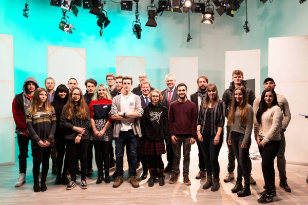 Media design students make films for the Lower Saxony Ministry of Science and Culture!